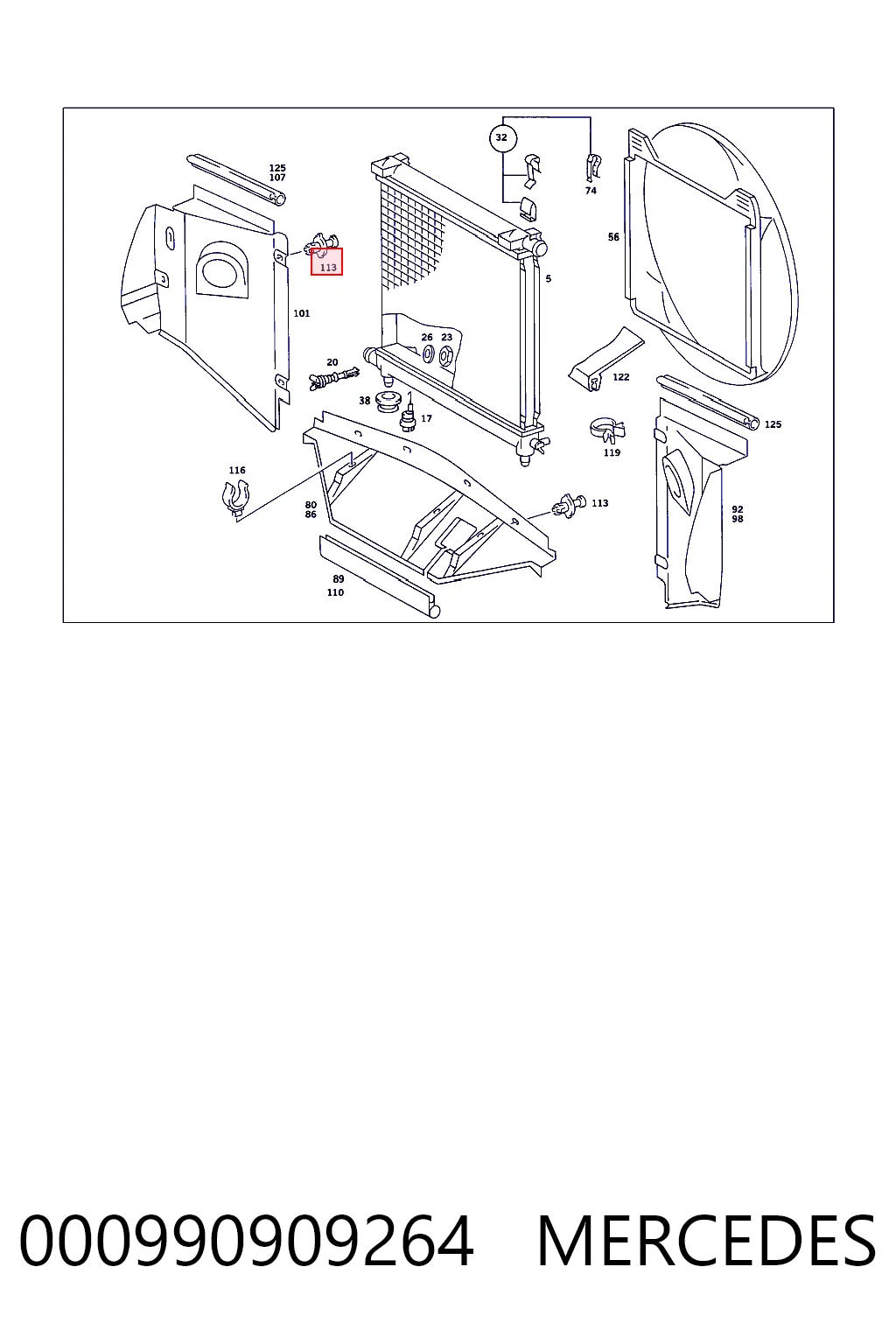 Пистон (клип) крепления обшивки двери AND 30863308 цена, от 0.22 USD