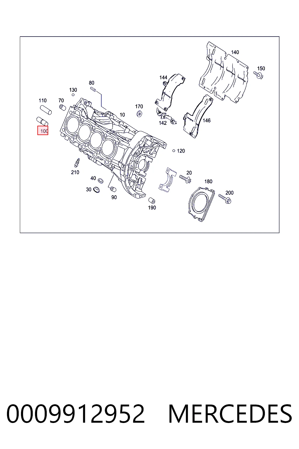 0009912952 Mercedes