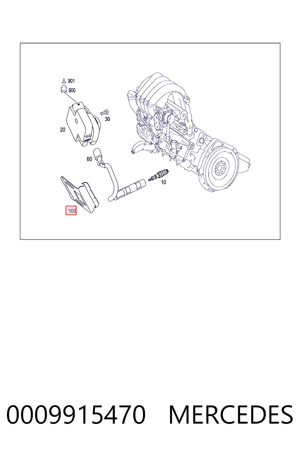 0009915470 Mercedes