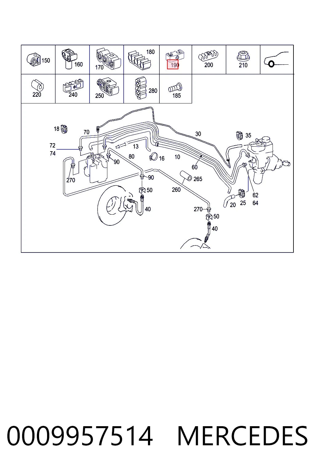 0009957514 Mercedes