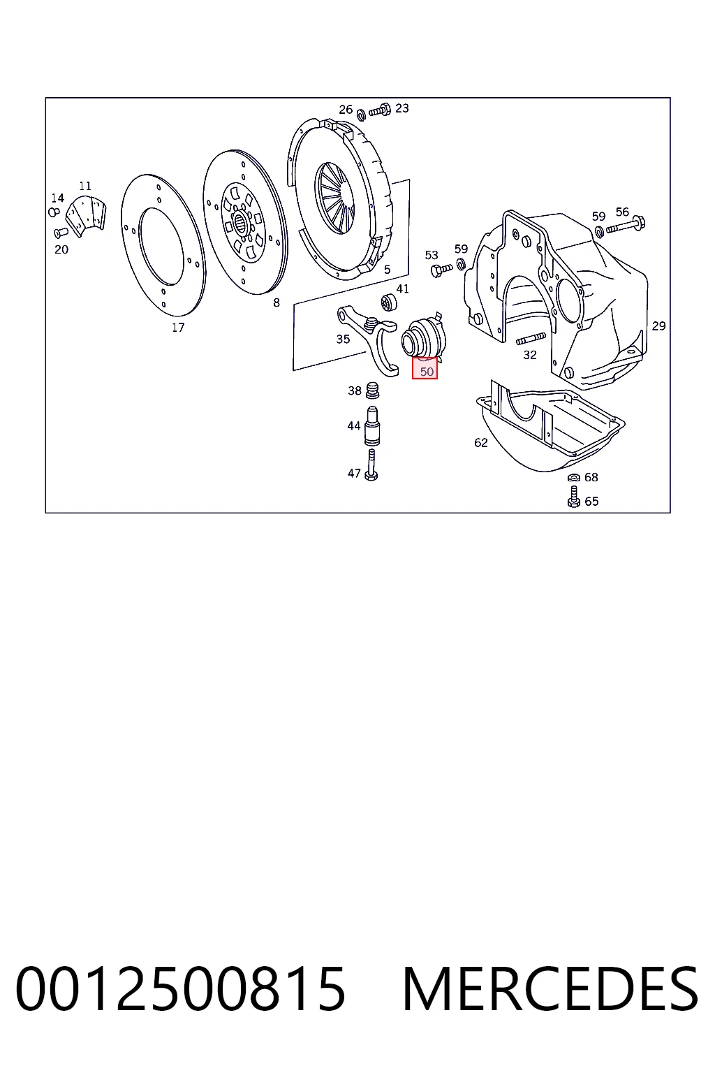 Подшипник скольжения сцепления BSG 393715 цена, от 44.89 USD