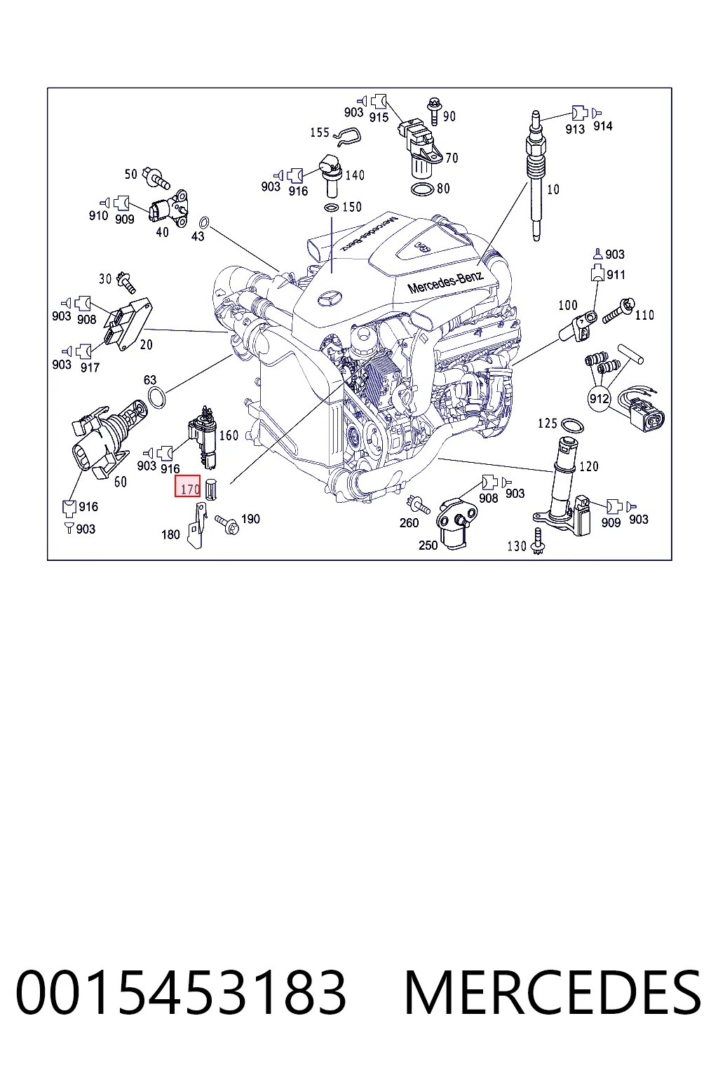 0015453183 Mercedes