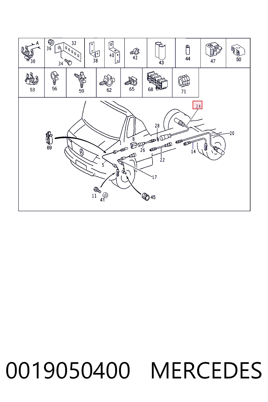 ABS-датчик Rider RD523702