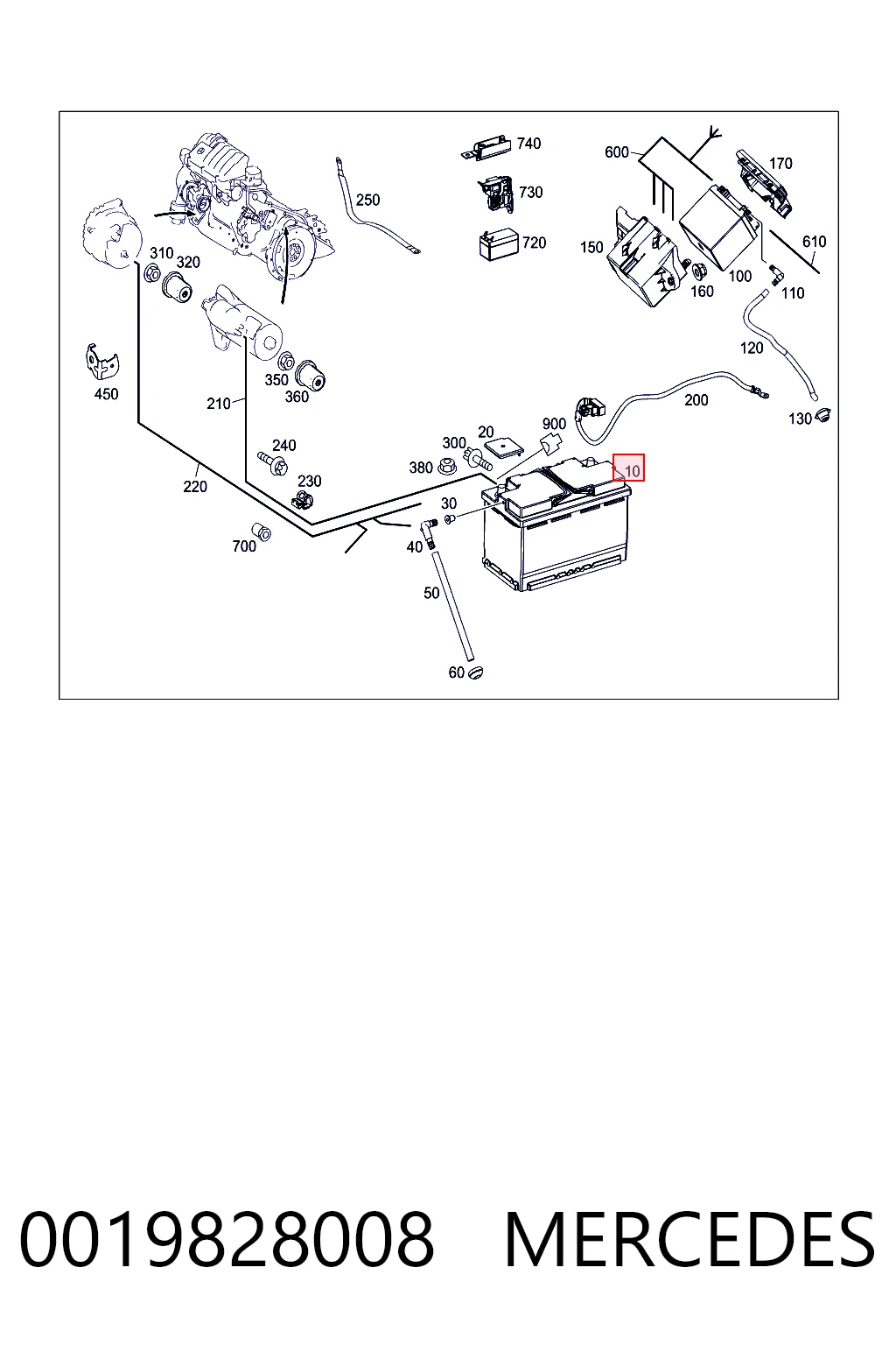 Аккумулятор 7711949820 Renault (RVI)