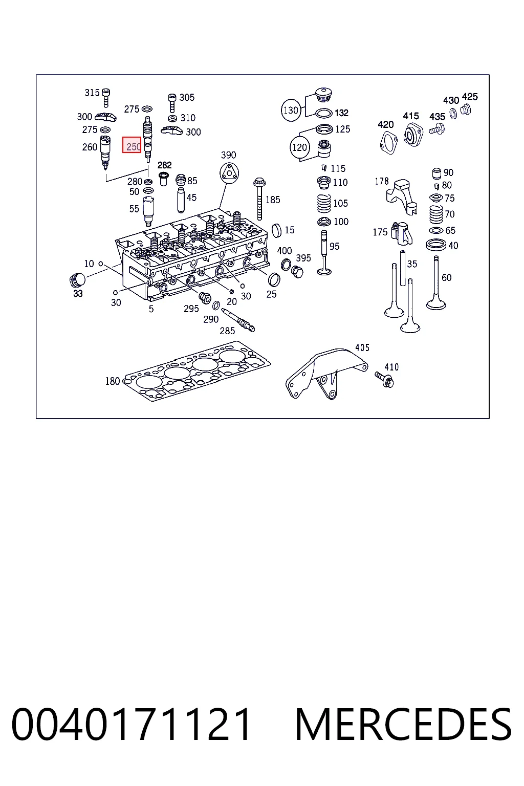 0432191554 Bosch Топливные форсунки