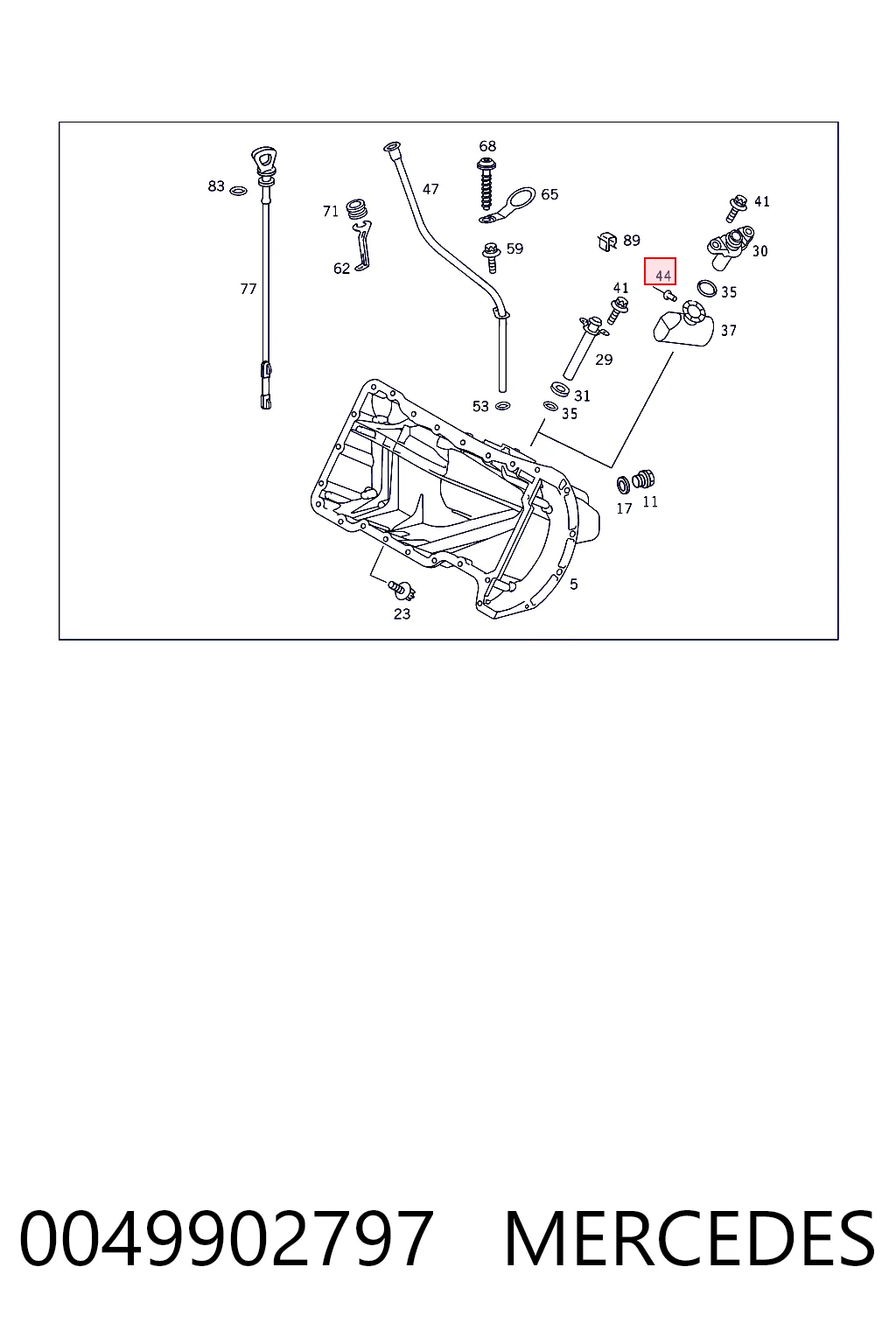 0049902797 Mercedes