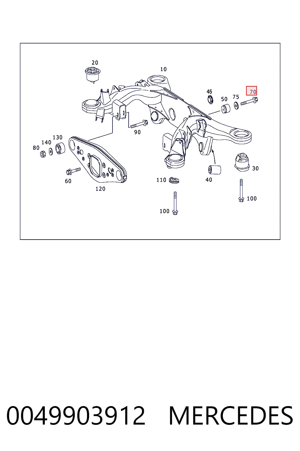 0049903912 Mercedes