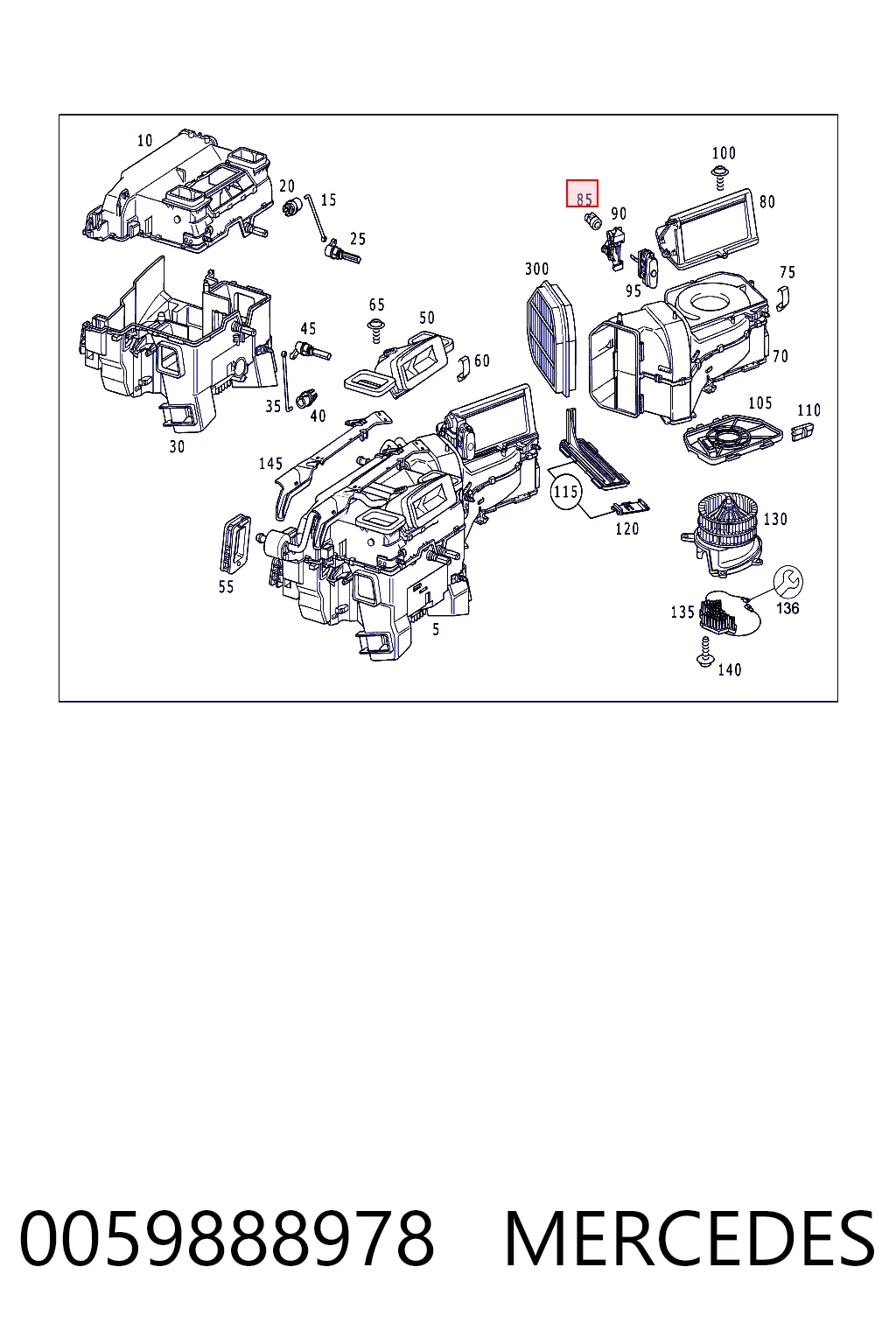 0059888978 Mercedes