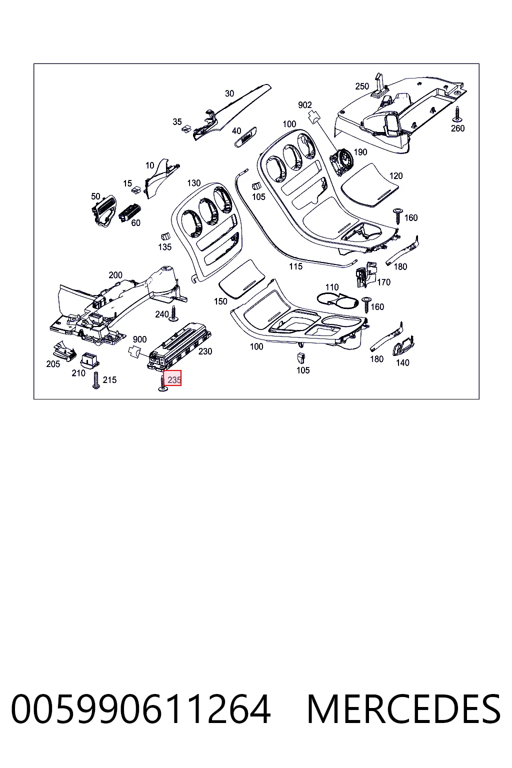 005990611264 Mercedes