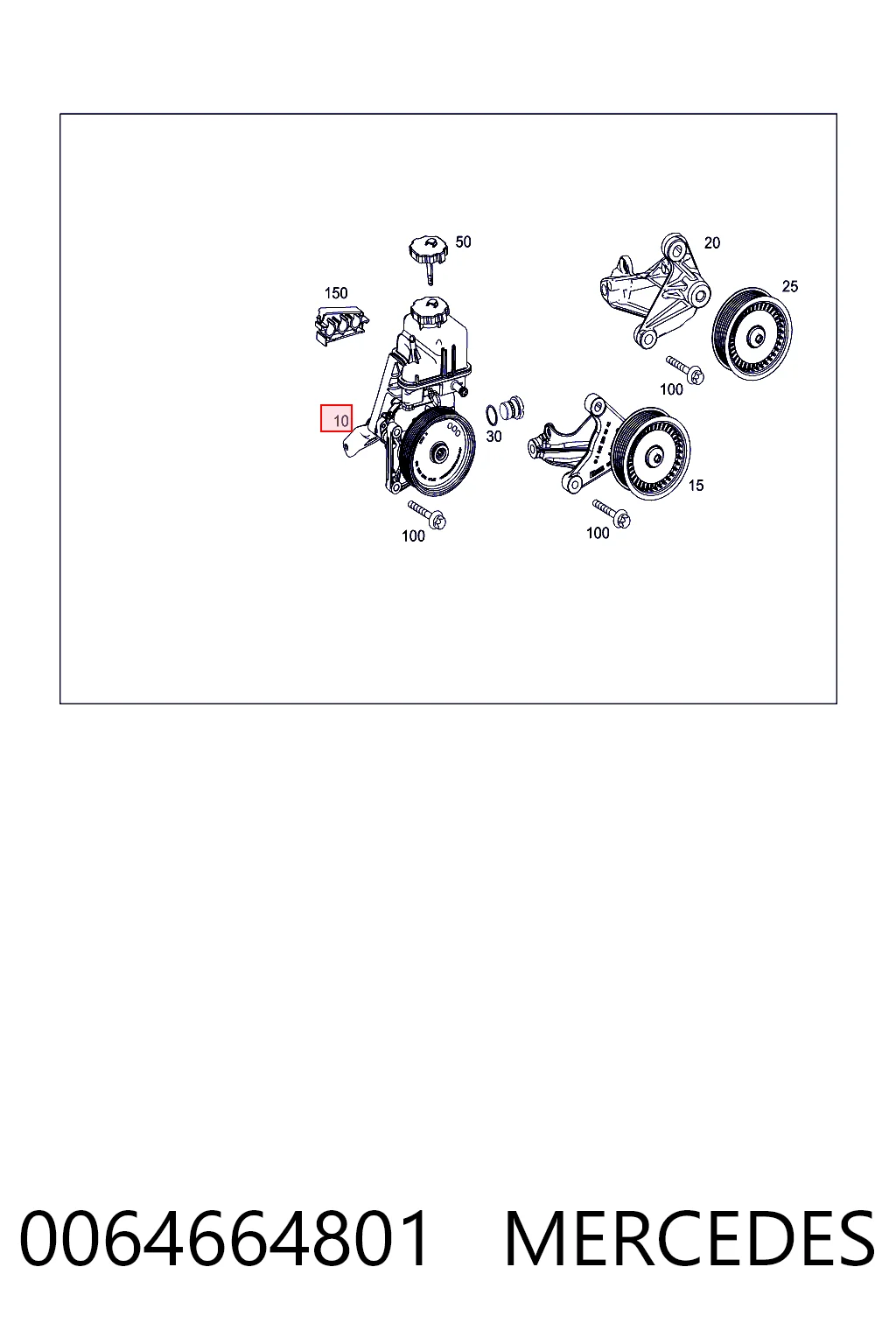 Насос ГУР 0052613 GKN-Spidan