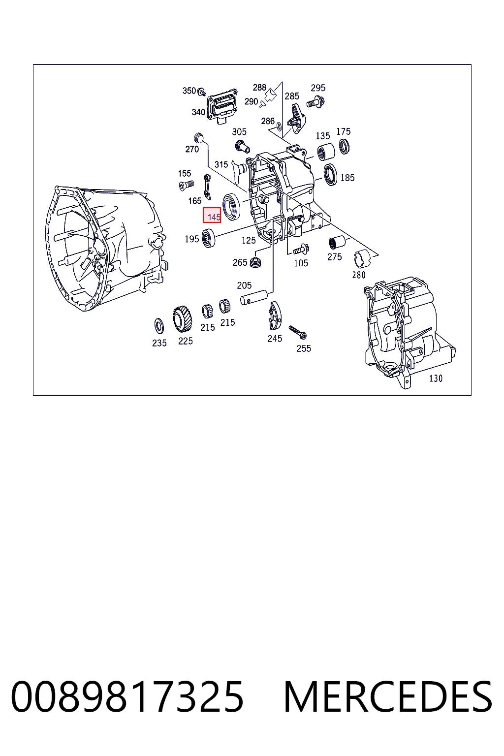 K68080335AA Fiat/Alfa/Lancia Подшипник промежуточного вала КПП