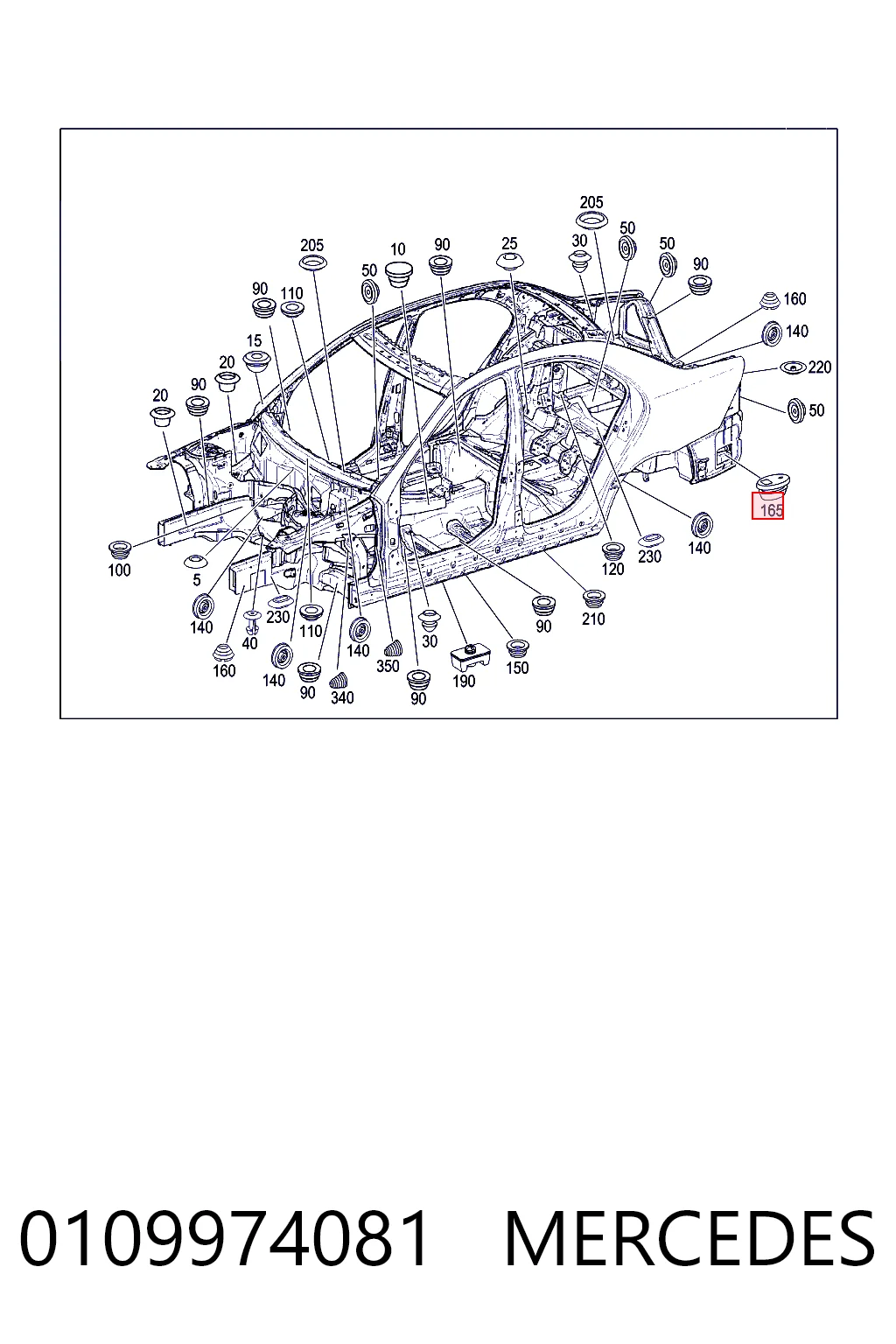 0109974081 Mercedes