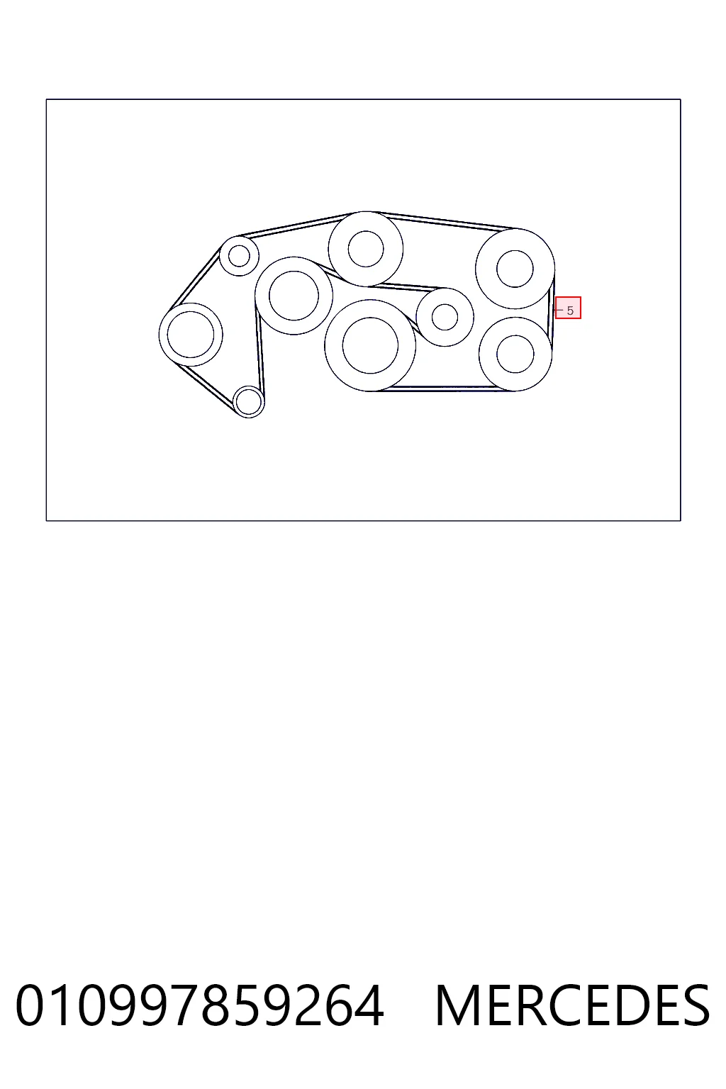 Купить L114293 John Deere Ремень генератора