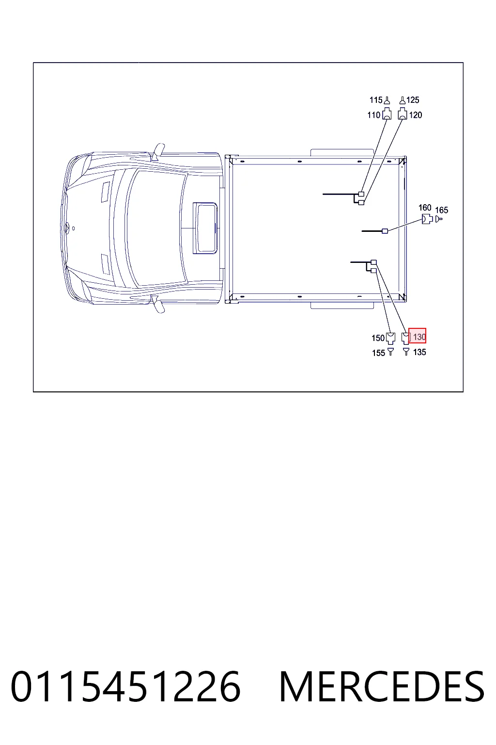 Разъем (фишка) заднего фонаря DAF 1442370 цена, от 4.29 USD