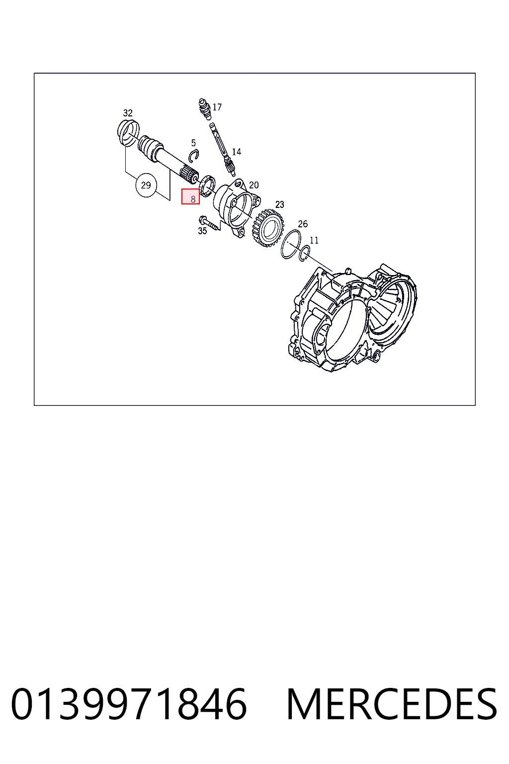 Сальник привода NEW Holland 5144380