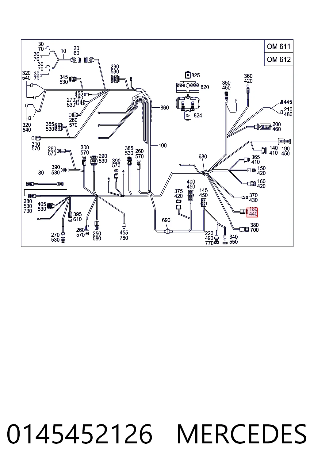 0145452126 Mercedes