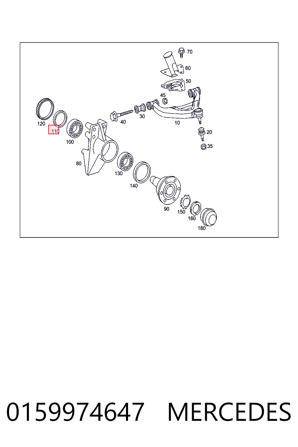 Сальник передней ступицы внутренний 0634310620 ZF Parts