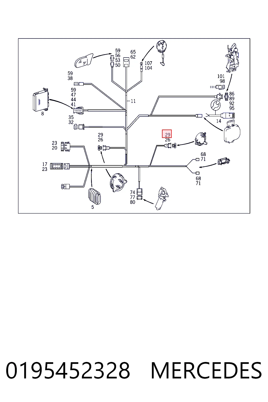 0195452328 Mercedes