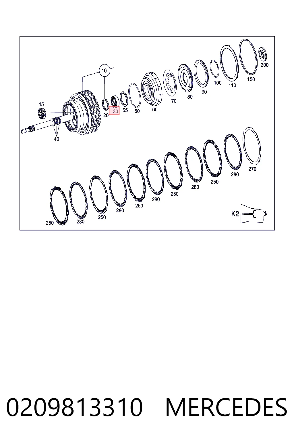 Подшипники коробки передач КПП Renault (RVI) 5001853329 цена, от 6.80 USD