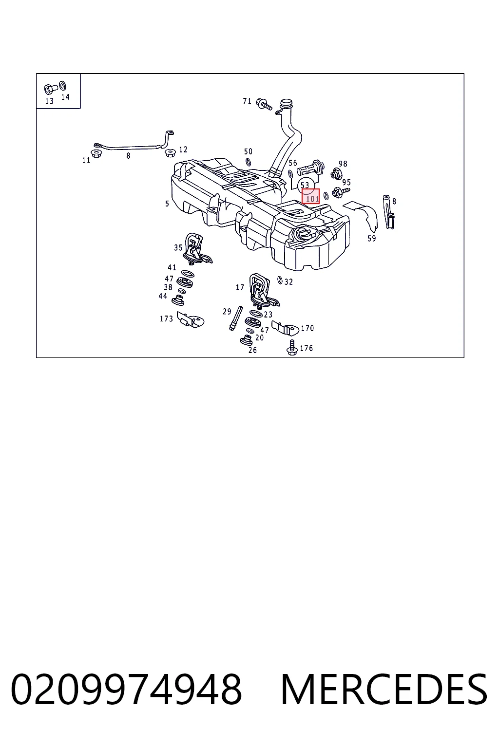 0209974948 Mercedes