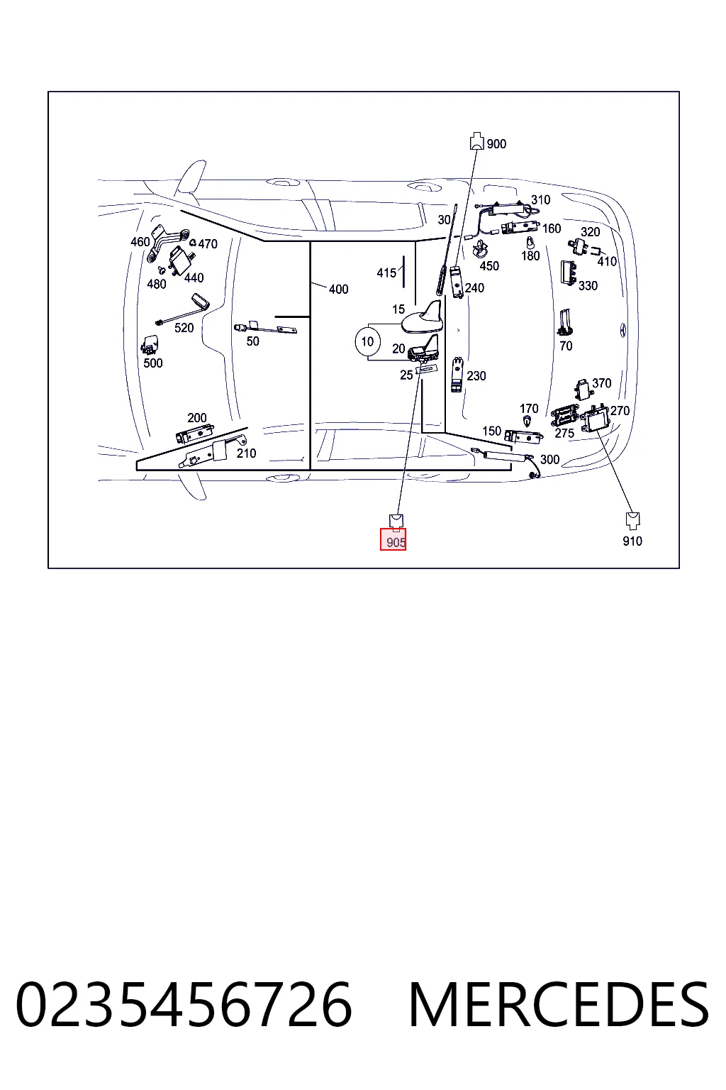 0235456726 Mercedes
