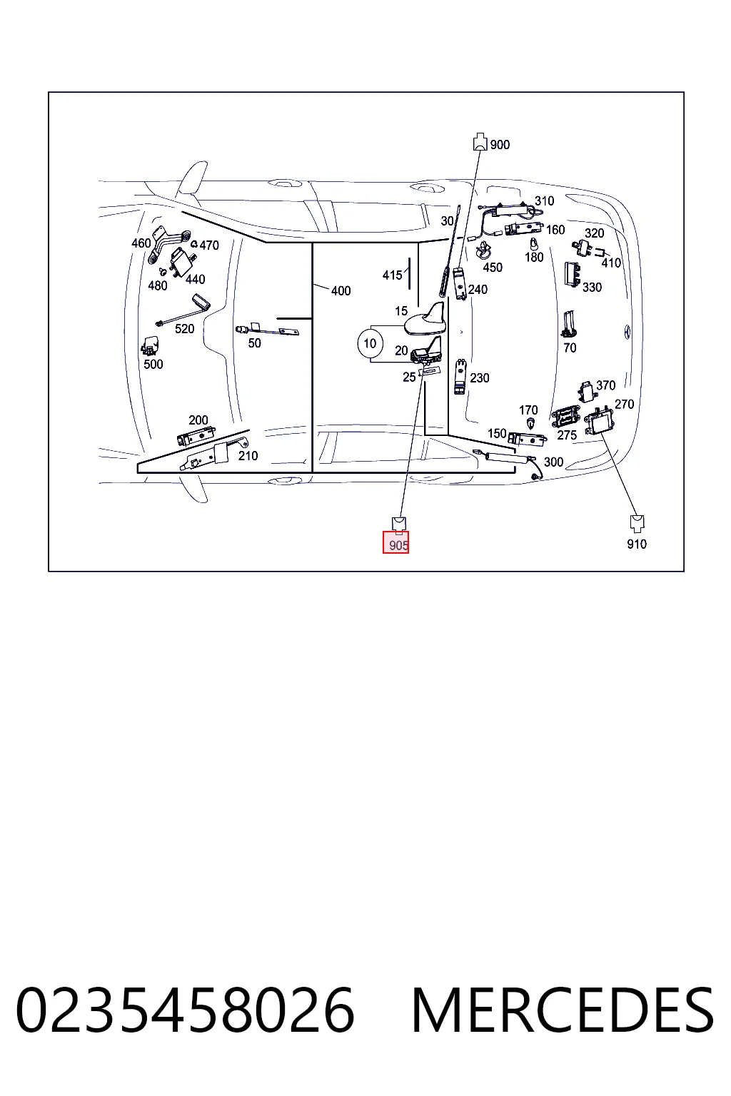 0235458026 Mercedes