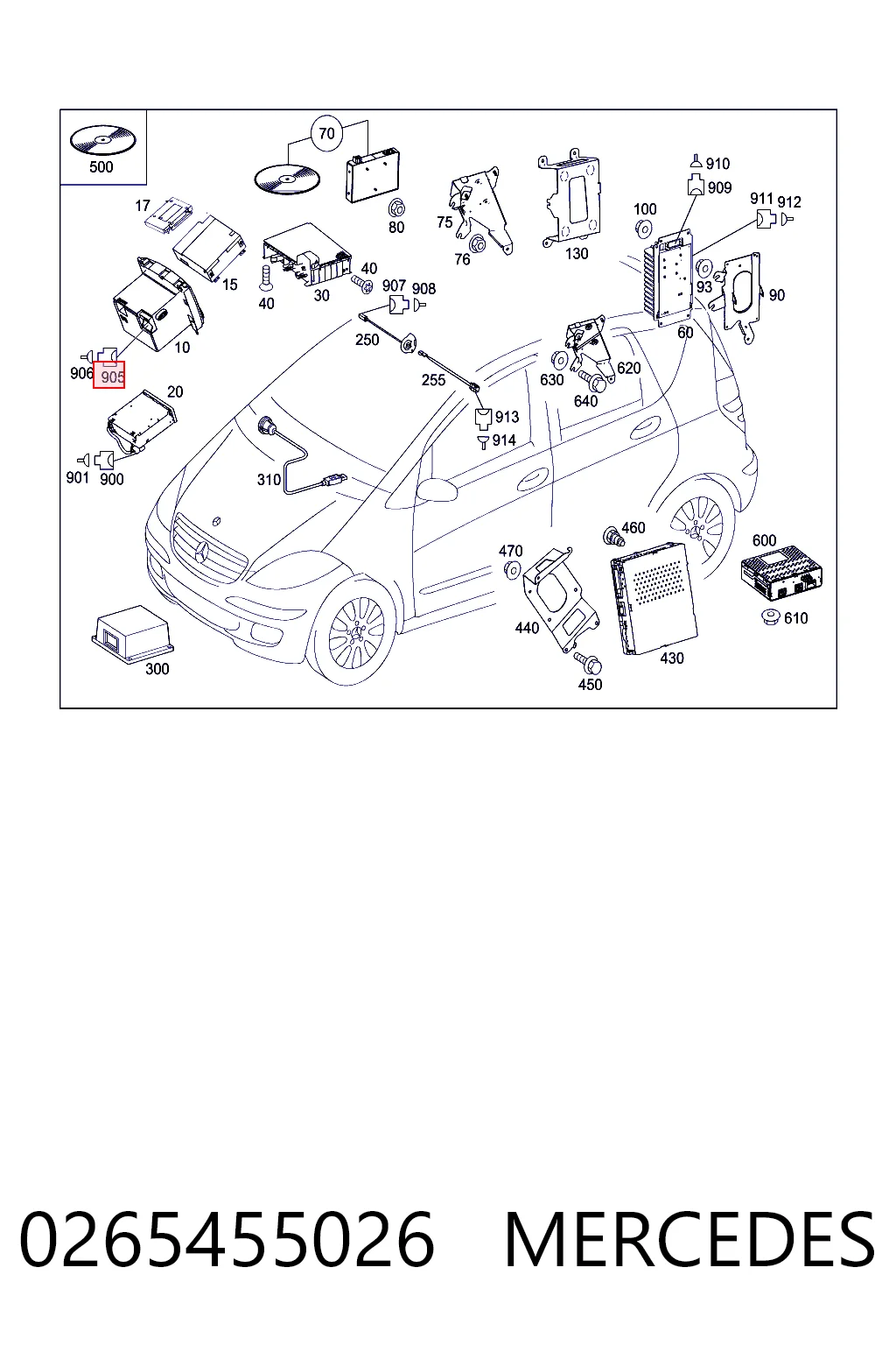 0265455026 Mercedes