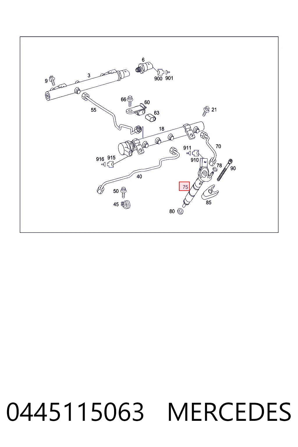 Топливные форсунки 986435355 Bosch