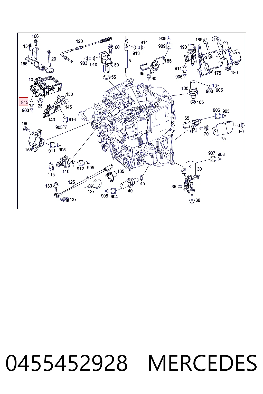 0455452928 Mercedes