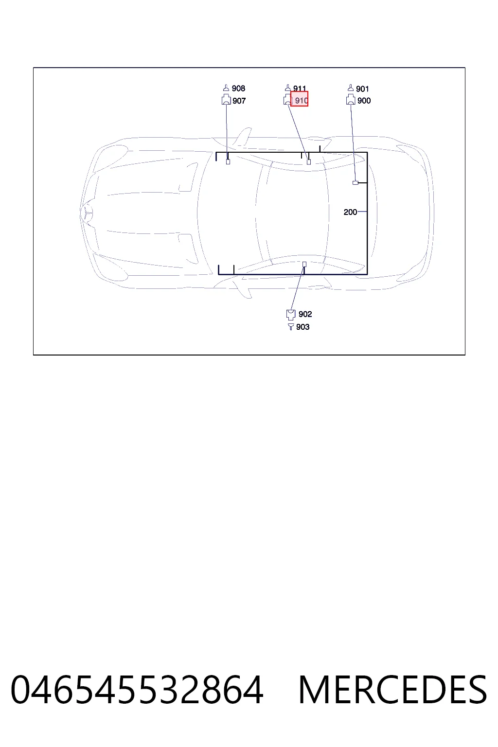 046545532864 Mercedes