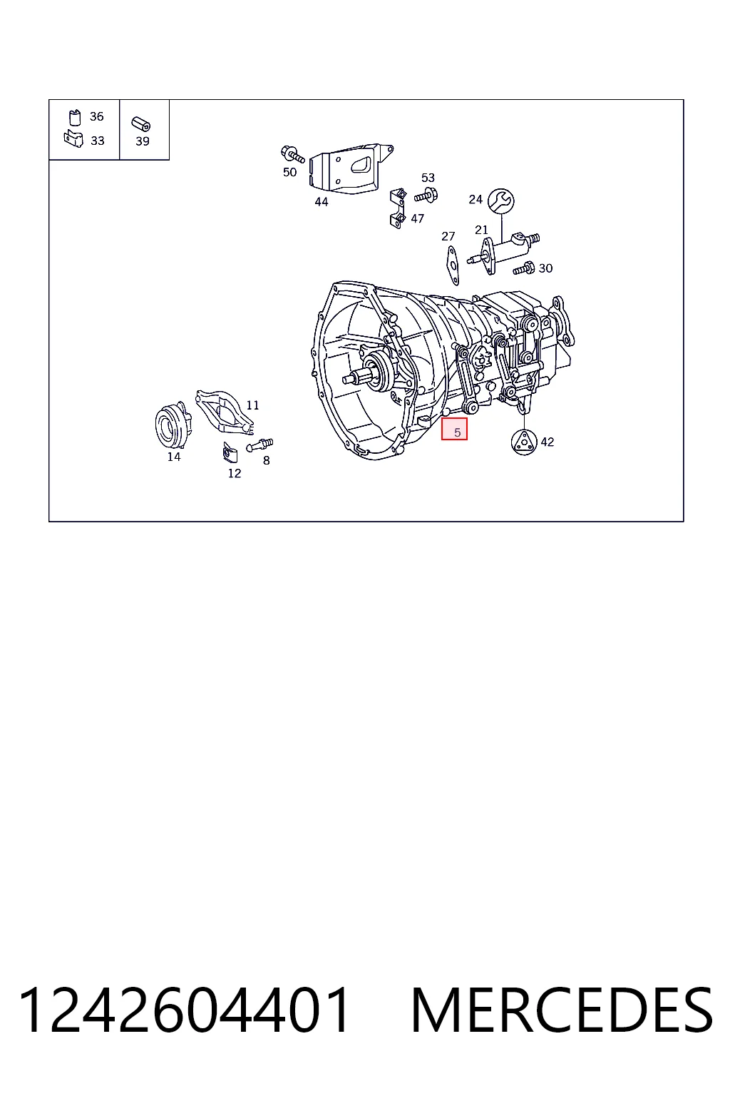 КПП в сборе на Mercedes E  W124
