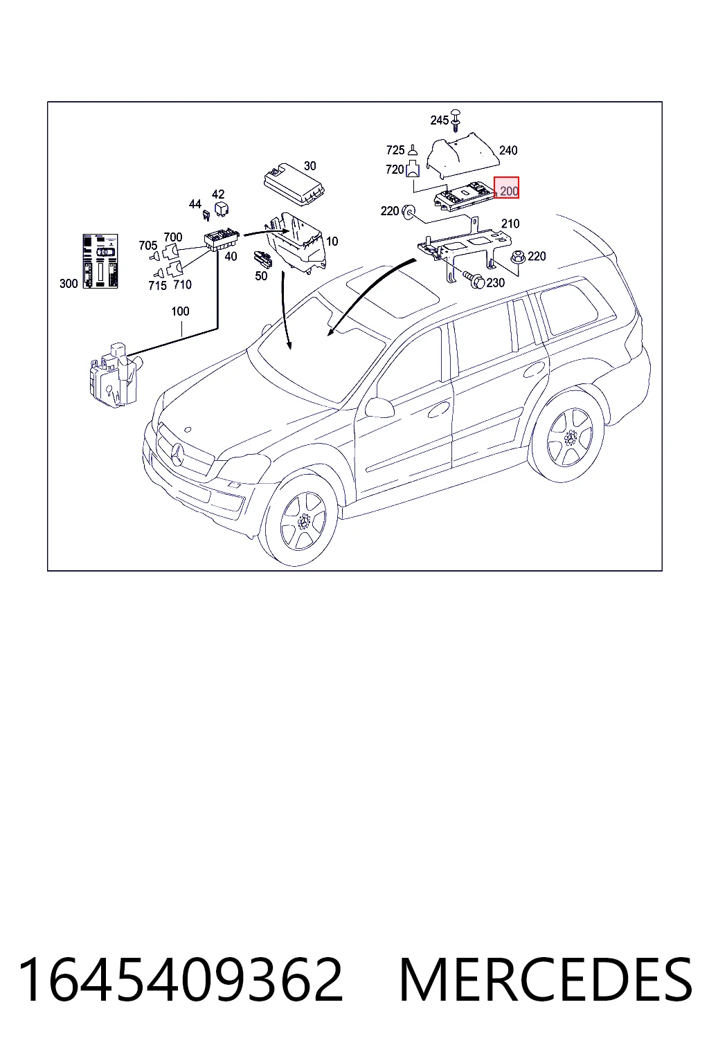 1645409362 Mercedes Мозги двигателя