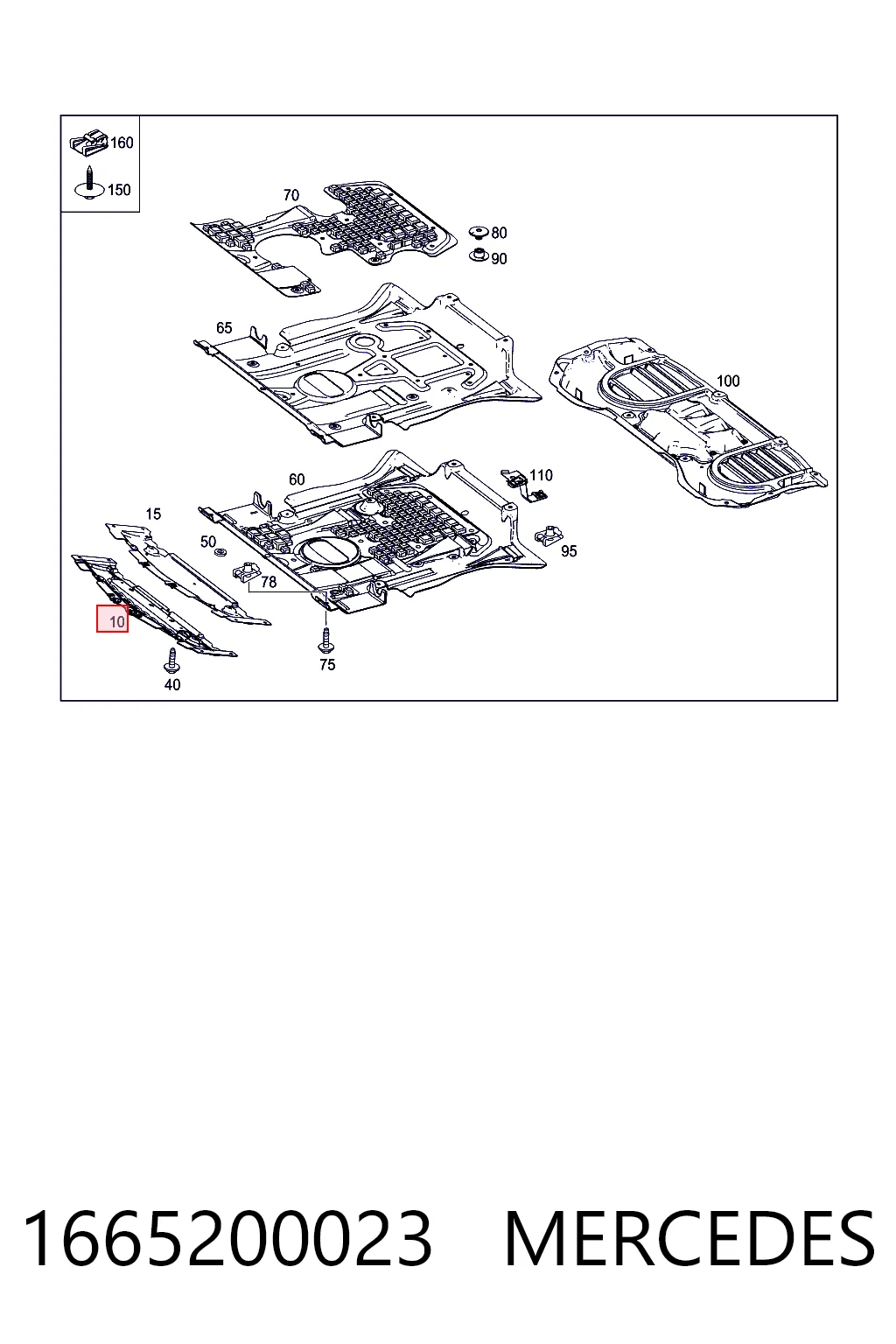 1665200023 Mercedes Аэродинамические обвесы
