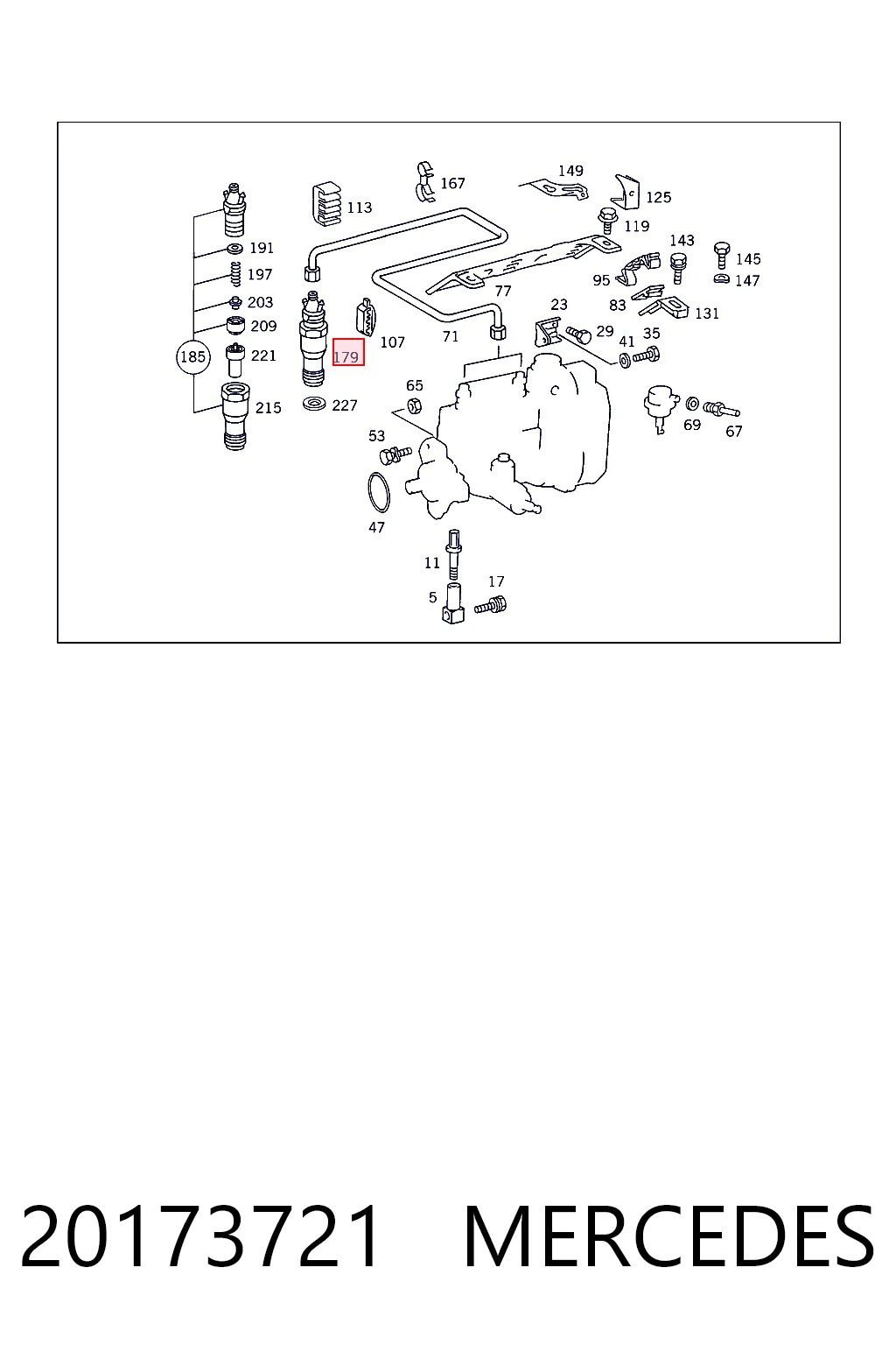 0986430172 Bosch Топливные форсунки
