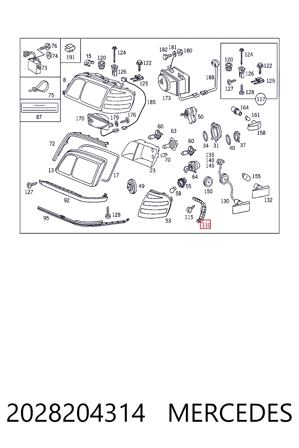 2028204314 Mercedes