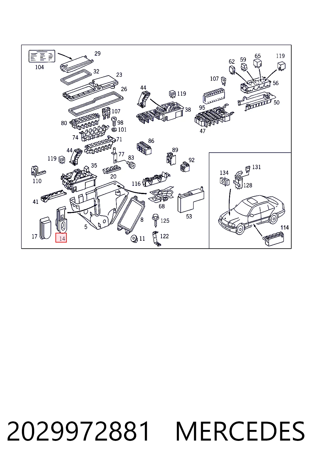 2029972881 Mercedes