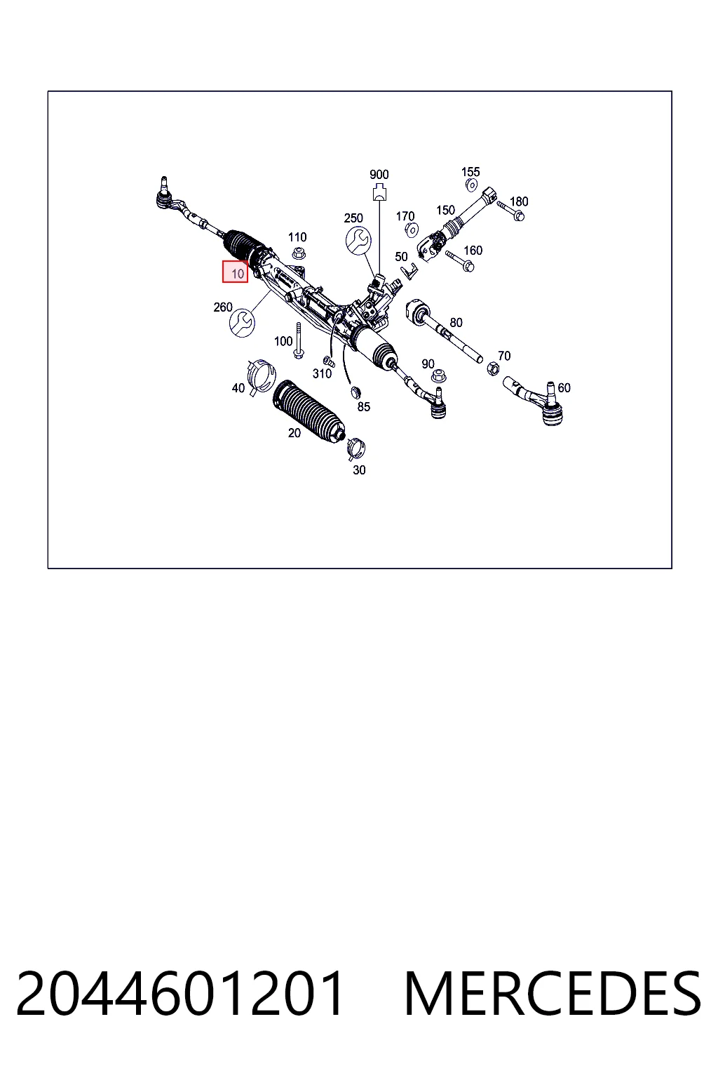 Купить 7806974532 Bosch Рулевая рейка