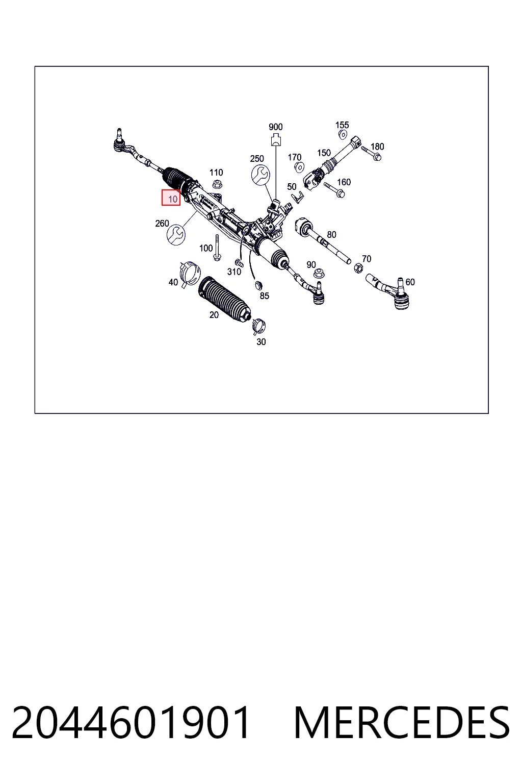 Рулевая рейка 7806974532 Bosch