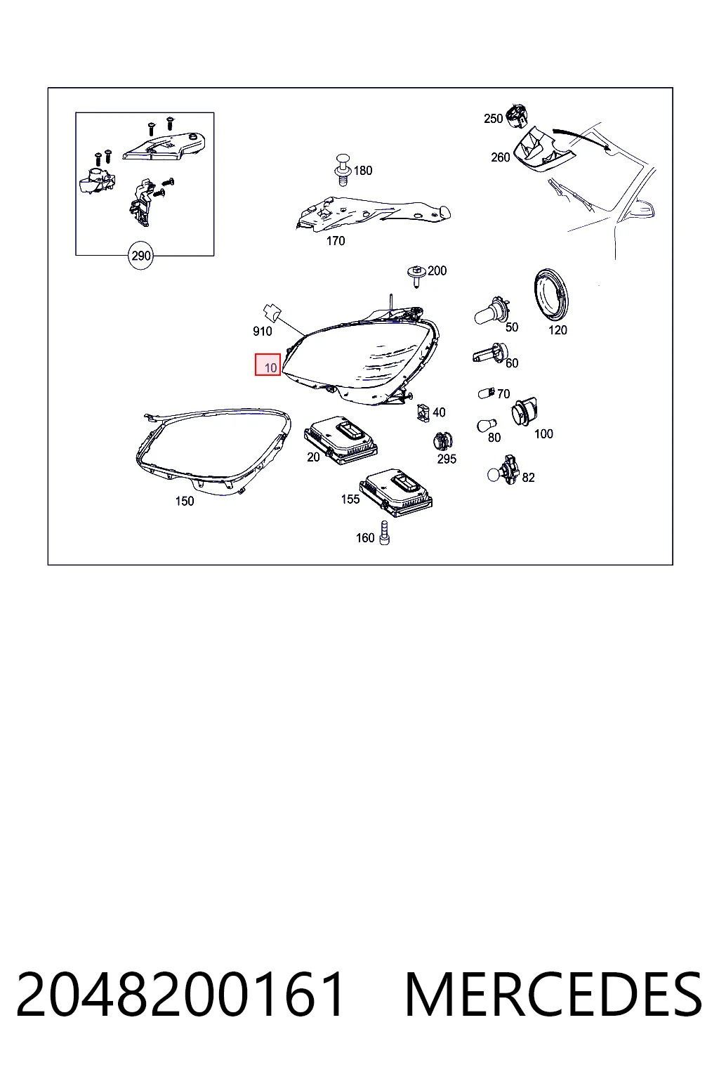 LPL932 Magneti Marelli Фара