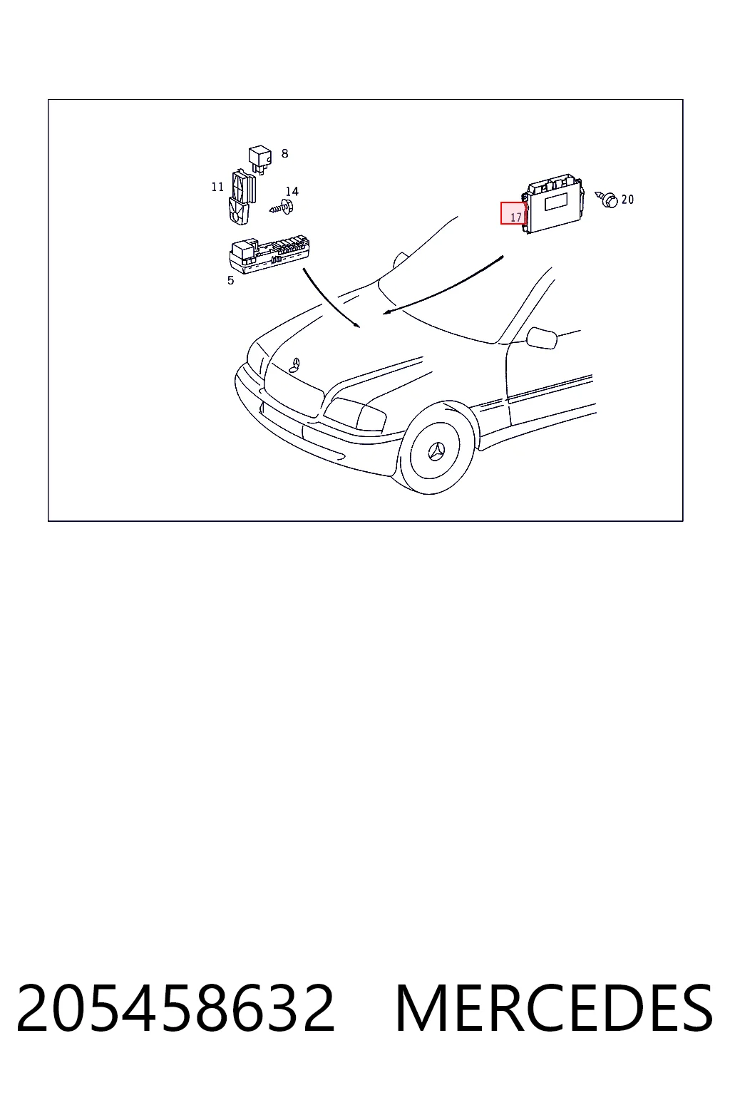 Купить 026545803226 Mercedes Блок управления акпп