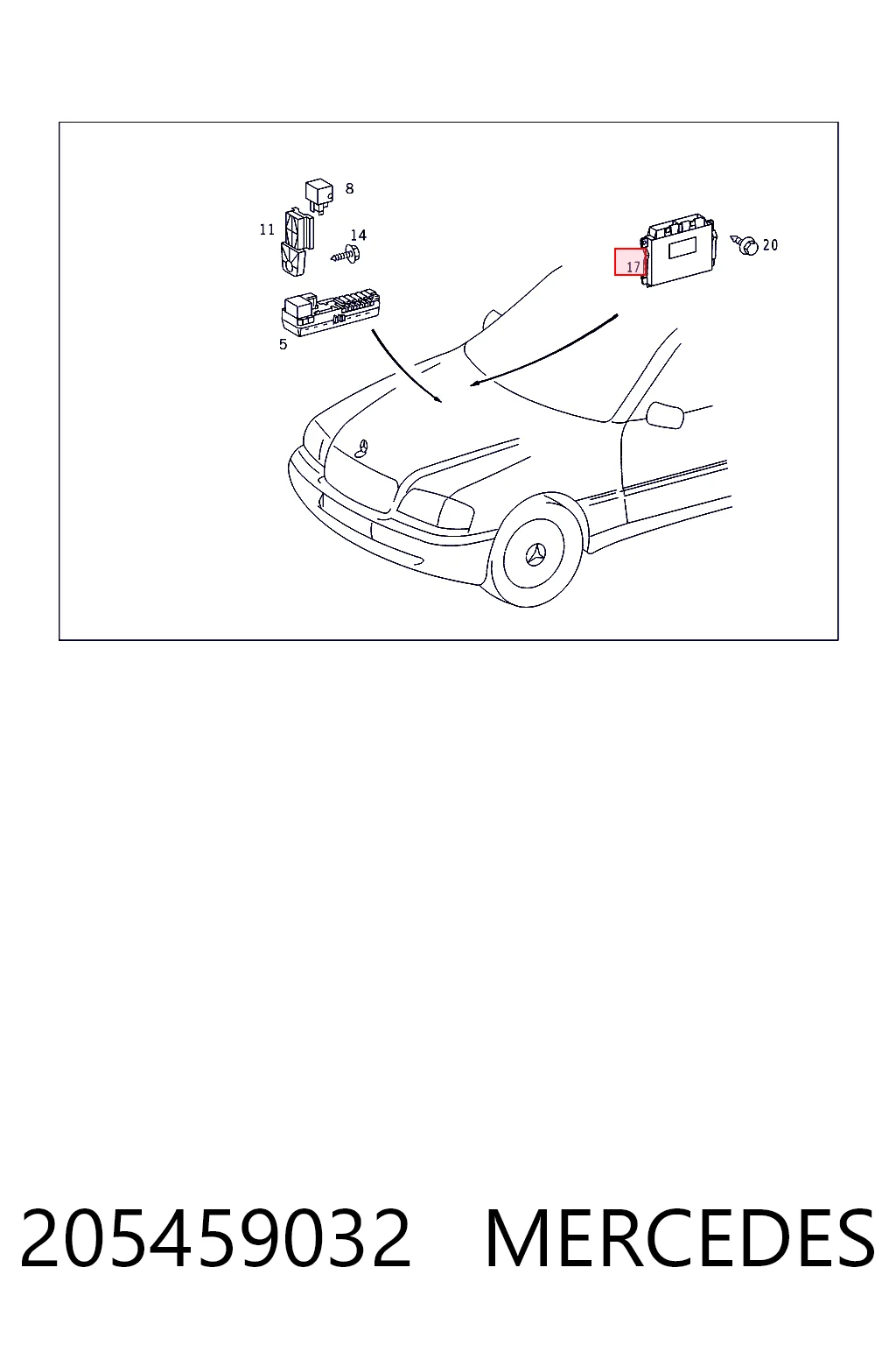 Блок управления акпп 026545803226 Mercedes