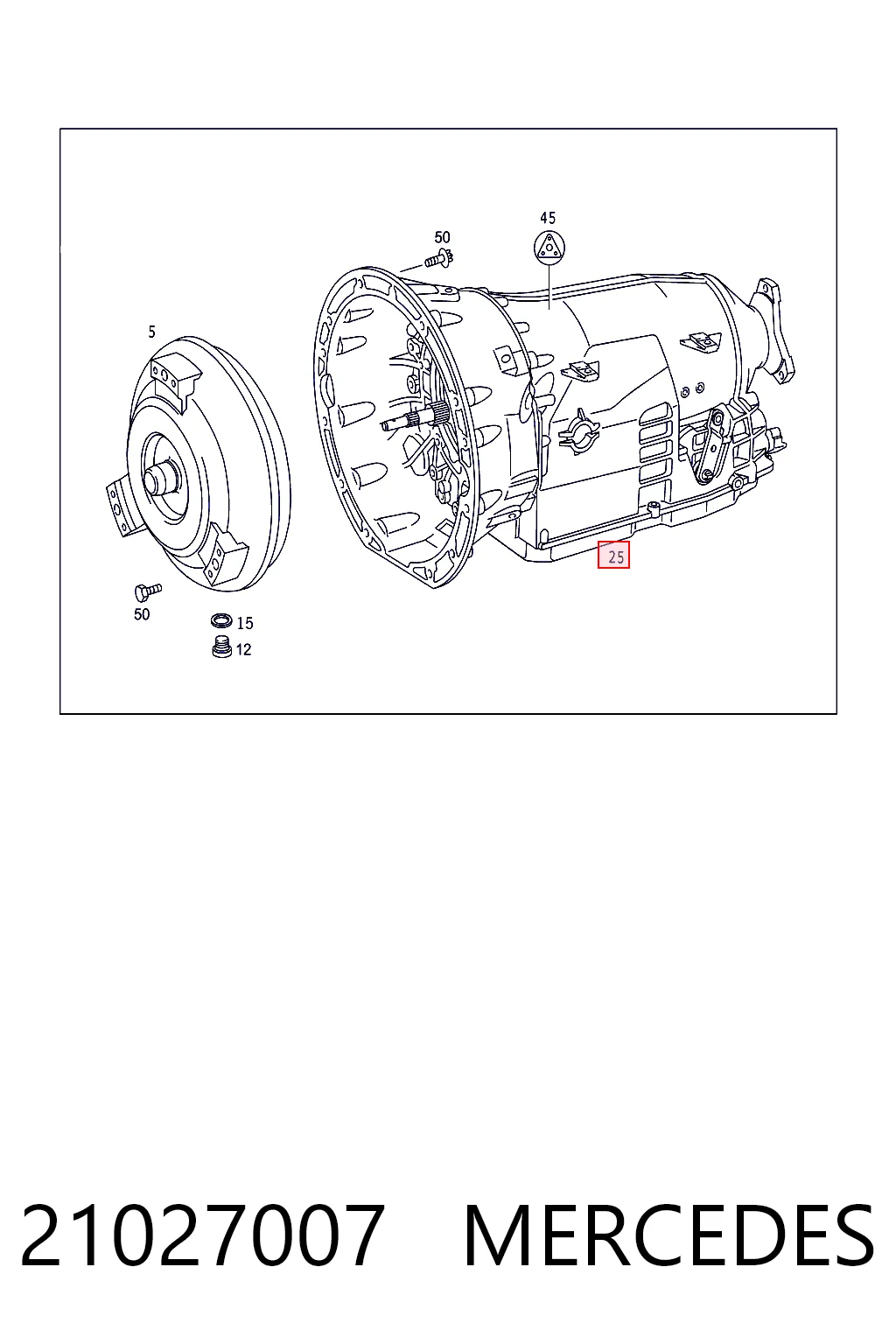 Коробка передач автомат Mercedes CLK купе (C209) (2002 - 2009) цена, от 180.55 USD