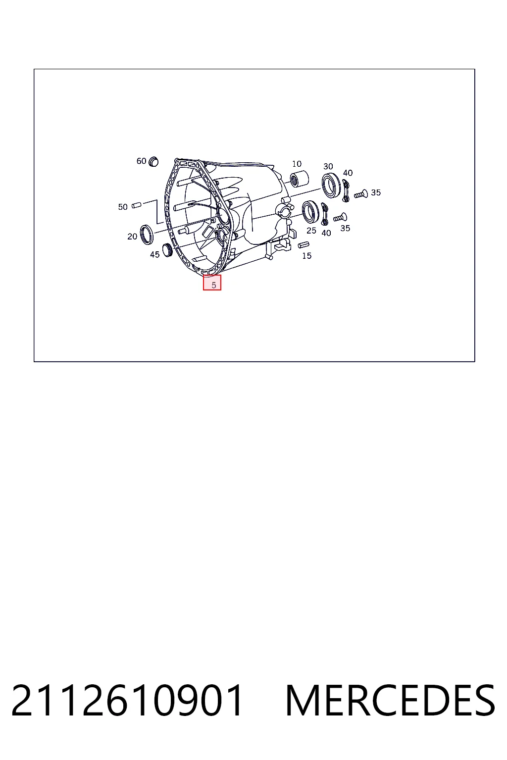 КПП в сборе на Mercedes E  W211