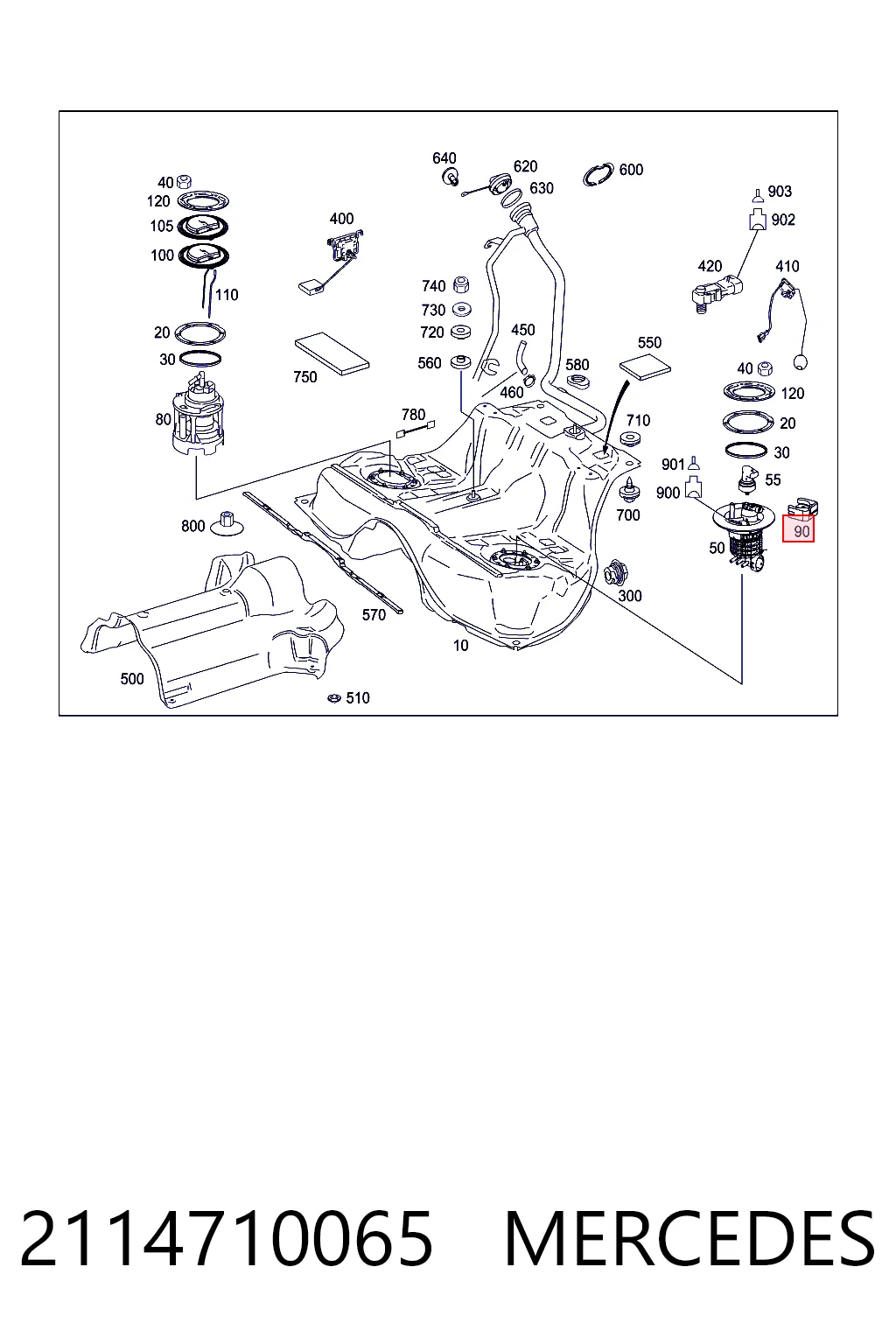 2114710065 Mercedes