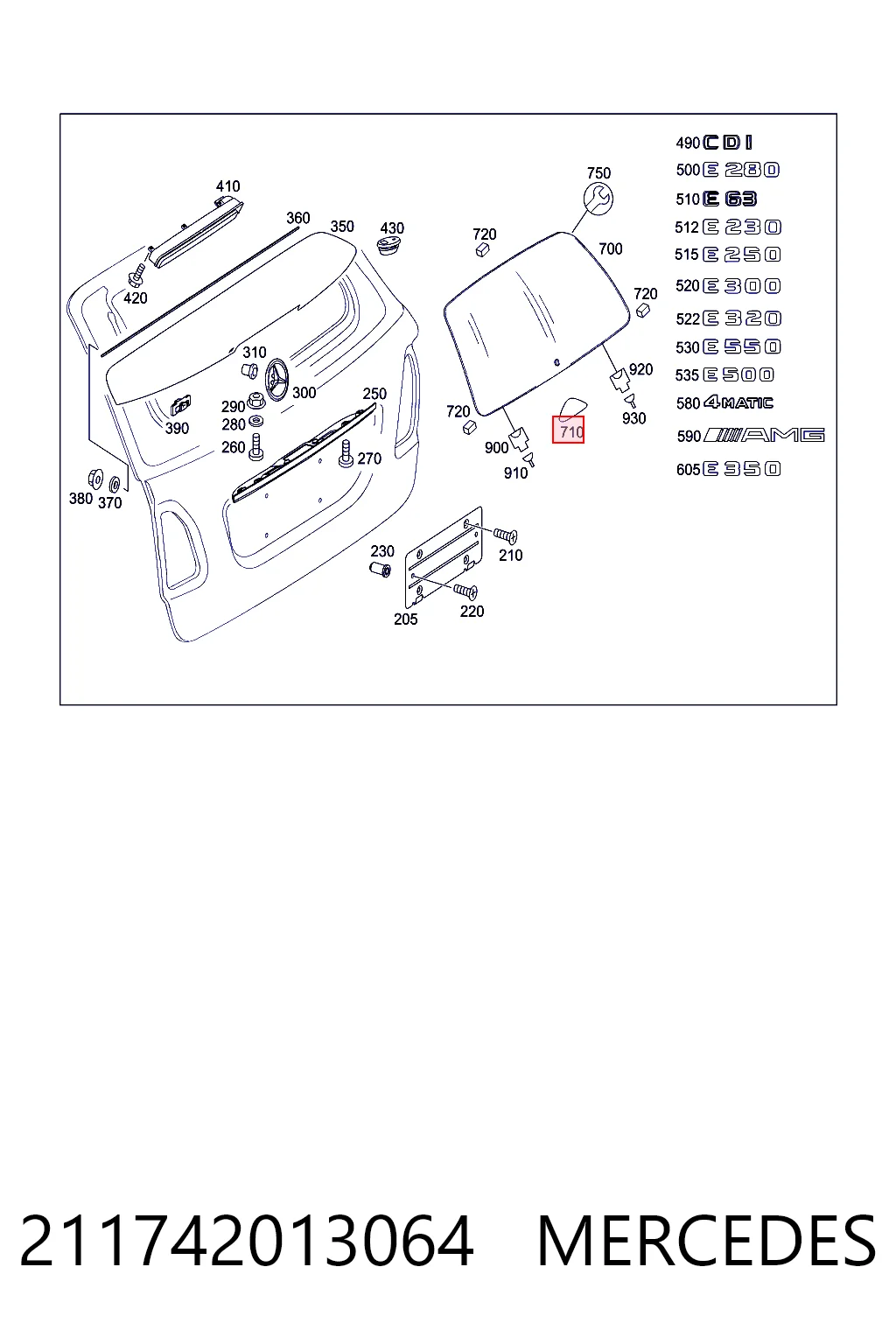 211742013064 Mercedes 
