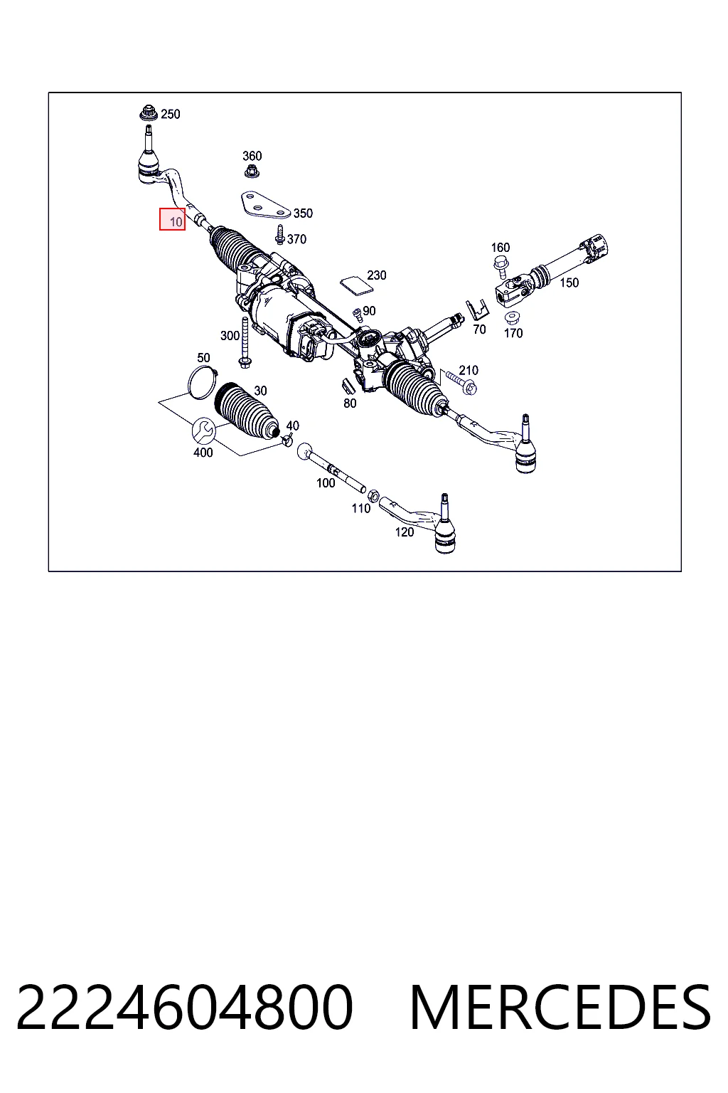 Купить 7818994399 Bosch Рулевая рейка