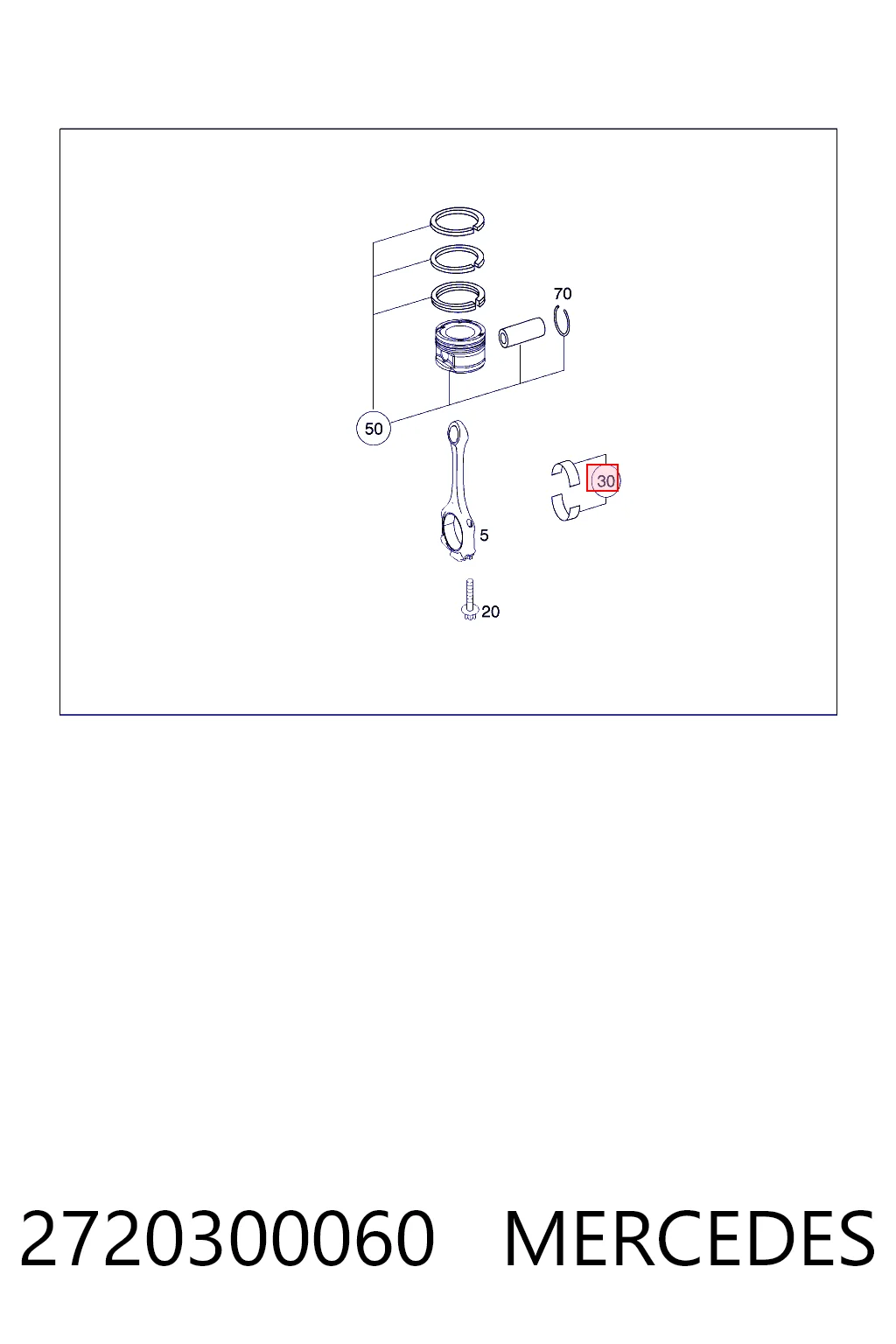 001PL20890000 Mahle Original Комплект подшипников скольжения