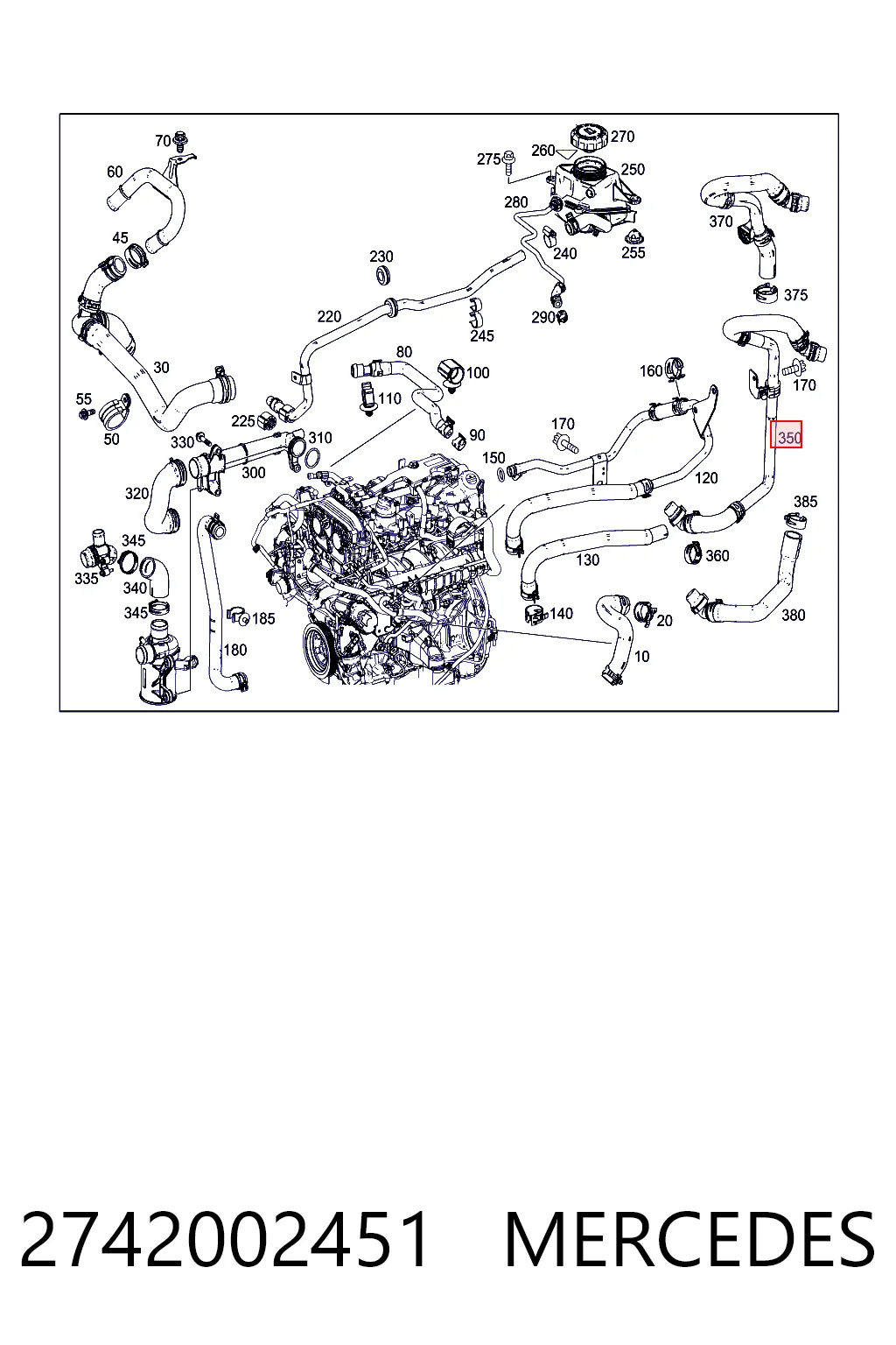 2742002451 Mercedes 