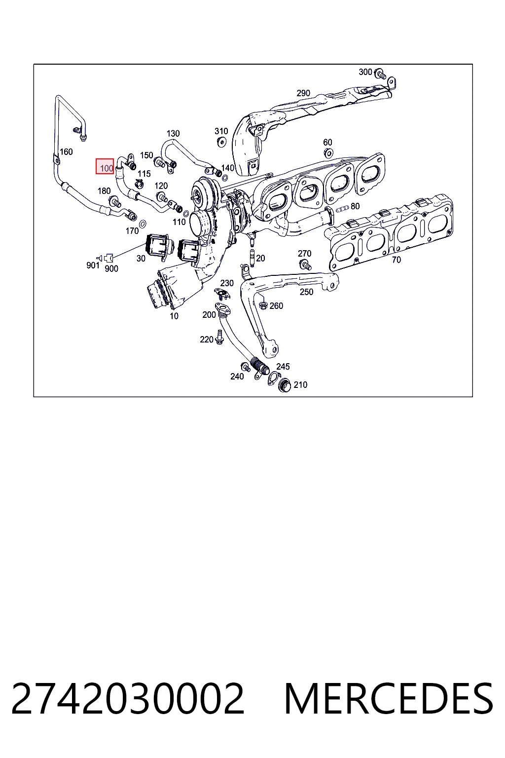 2742030002 Mercedes 
