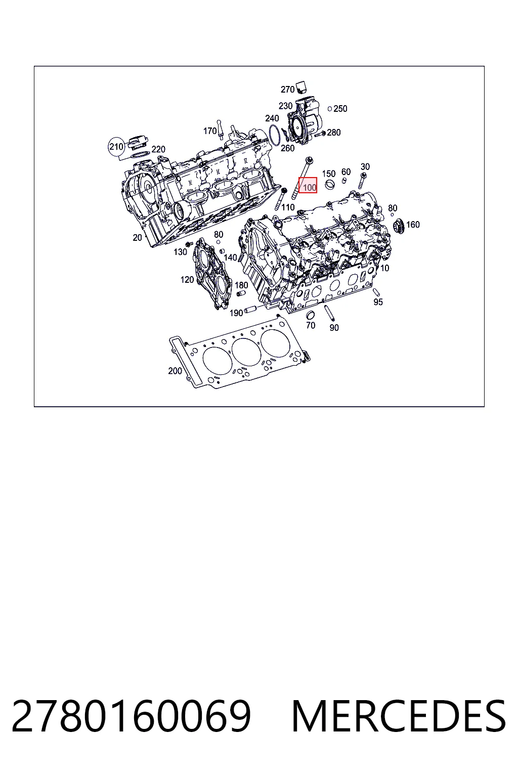 N10037102 Porsche Болт крепления головки блока цилиндров